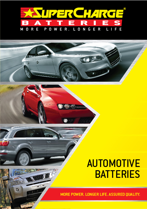 Automotive Battery Range | SuperCharge Brochure