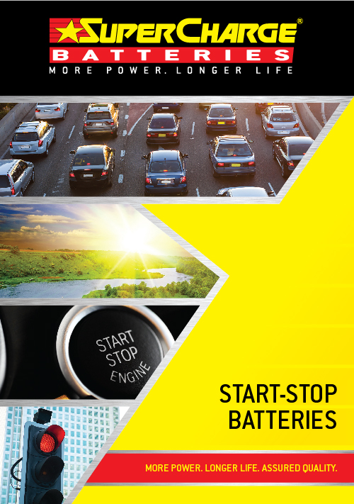 Start Stop Battery Range | SuperCharge Brochure