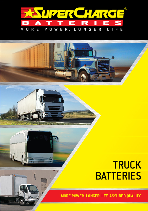 Truck Battery Range | SuperCharge Brochure