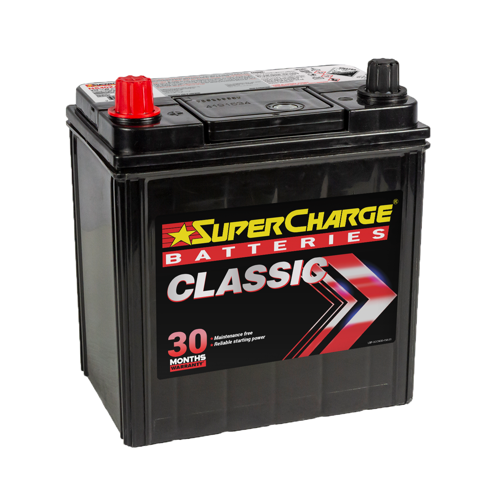 NS40ZA Battery - Reliable and Long-lasting | Supercharge Batteries