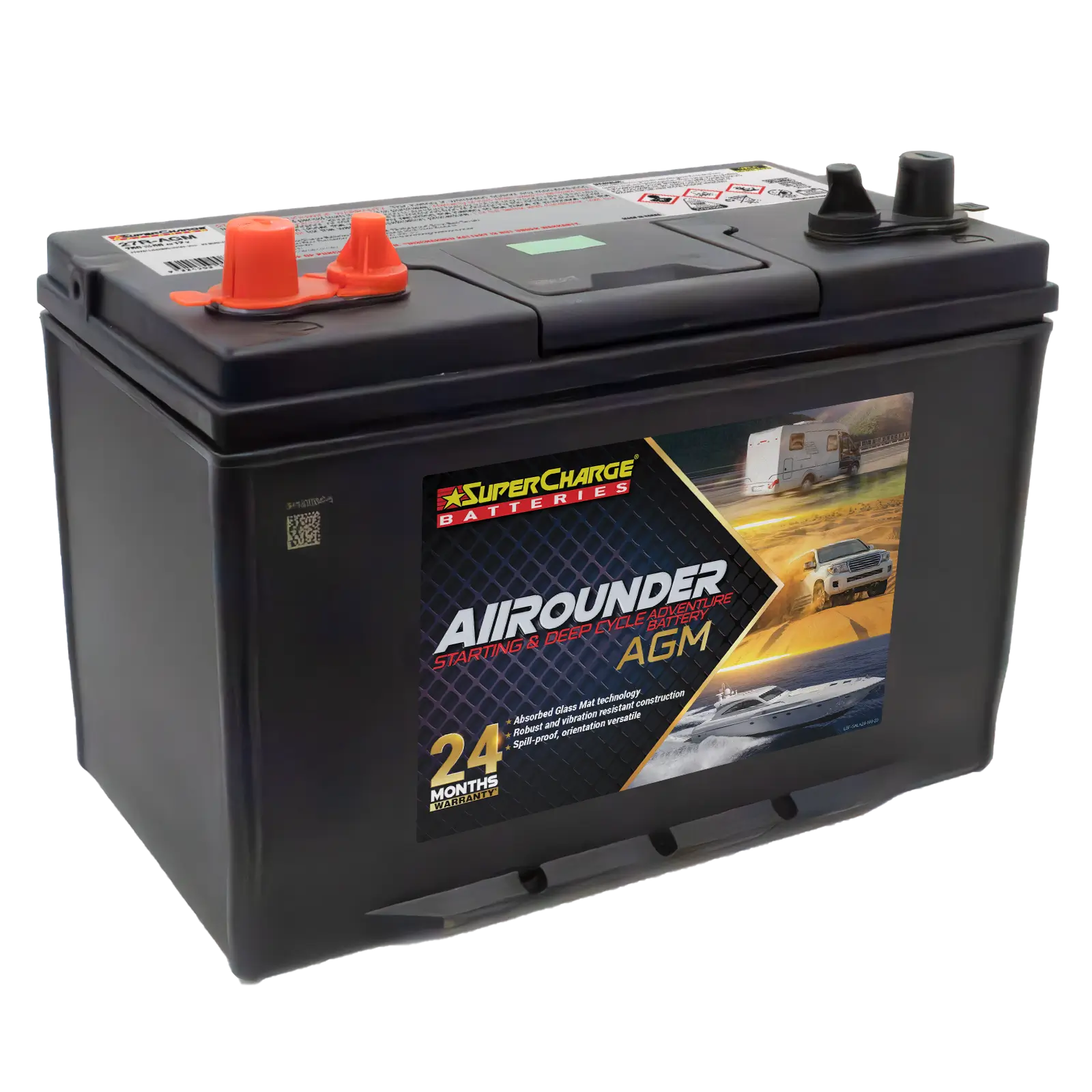 27R-AGM | Supercharge Batteries