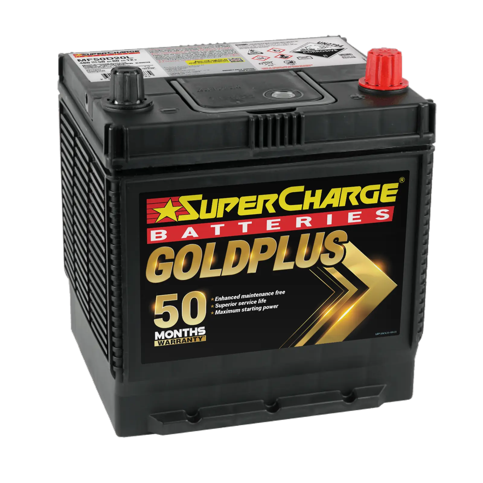 MF50D20L | Supercharge Batteries