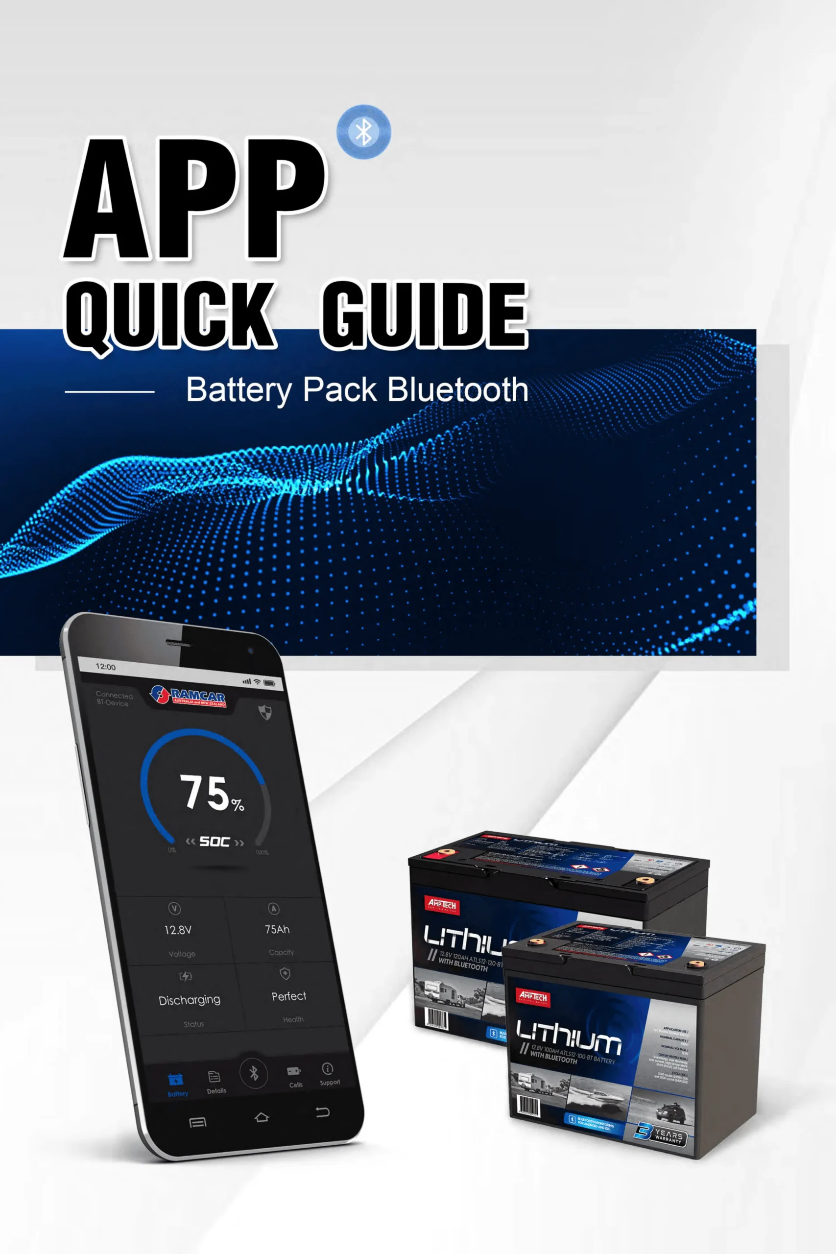 Amp-Tech Bluetooth App