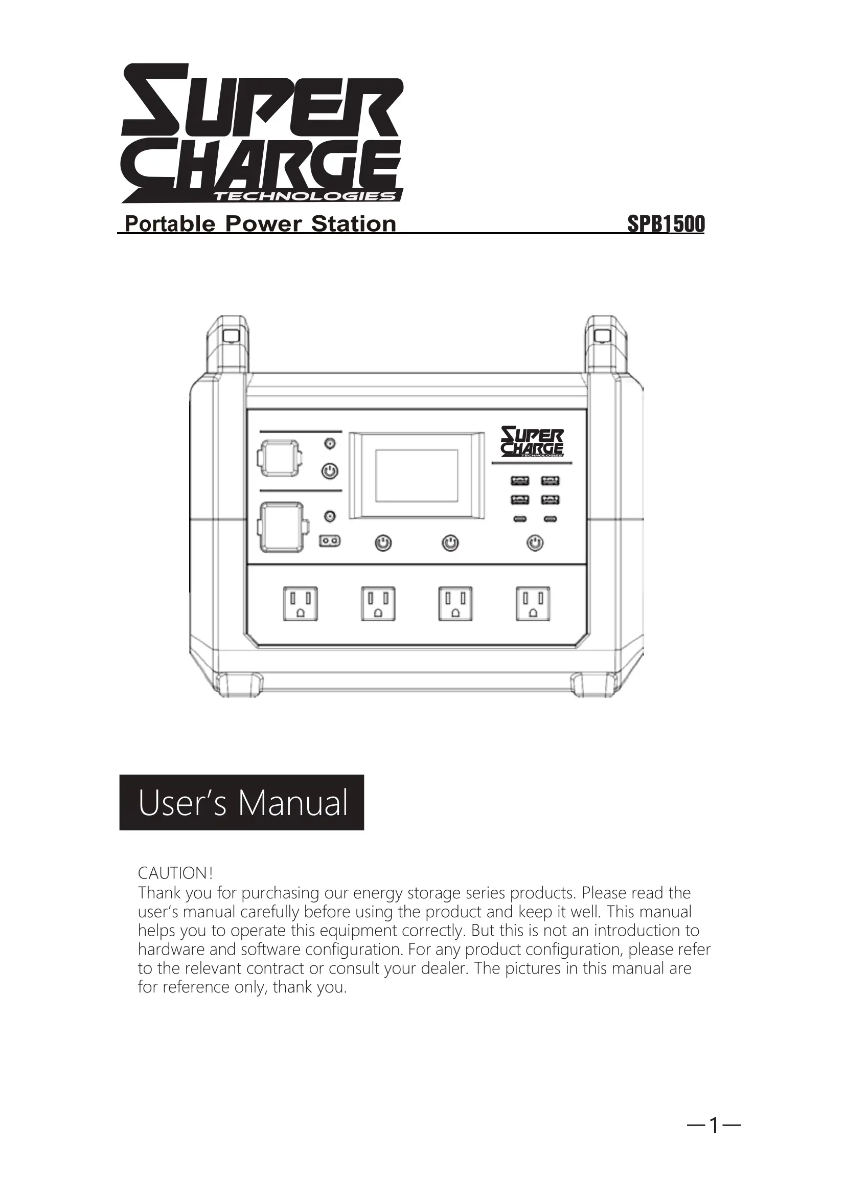 SPB1500 Manual